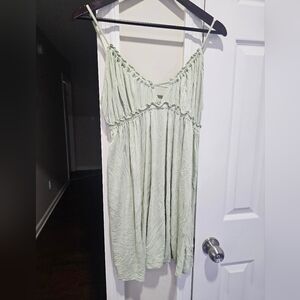 Blue Blush Light Green Camisole Top